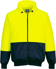 Picture of Prime Mover Workwear Hi-Vis Two-Tone Zip Hoodie (B327)