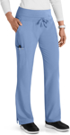 Picture of Barco One -BA-5206 - Women's 5-Pocket Knit Waistband Flare Stride Scrub Pant