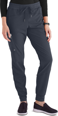 Picture of Barco Uniforms Womens  Boost 3 Pocket Low Rise Perforated Jogger Pants - Tall (BOP513T)