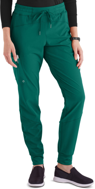 Picture of Womens  Boost 3 Pocket Low Rise Perforated Jogger Pants (BOP513)