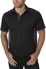 Picture of Be seen-BKP500-Men's Polo With Contrast Shoulder Panel