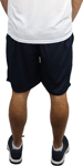 Picture of Be Seen Adults Cooldry Micromesh Shorts (BSS077)