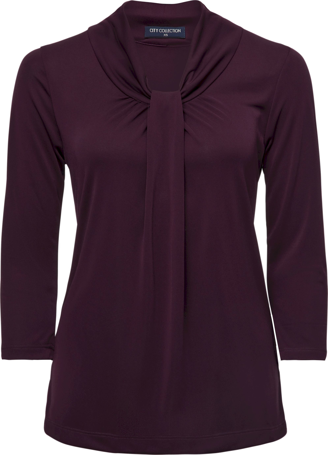 City Collection Pippa Knit 3/4 Sleeve Blouse (2221) | Scrubs, Corporate ...