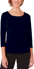 Picture of City Collection Smart Knit 3/4 Sleeve Blouse (2290)