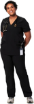 Picture of Dr.Woof Scrubs Women's Essential Straight-Cut Scrub Pants - Petite (WJ-003P)