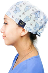 Picture of Dr.Woof Scrubs Jang & Fox — Little Eleph Scrub Cap (SC-001-LE)