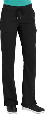 Picture of Grey's Anatomy Womens Destination 6 Pocket Cargo Pants Black Size 3XL (GR-4277)