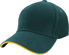 Picture of Grace Collection Heavy Brushed Cotton Sandwich Peak Cap (AH024)