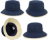 Picture of Grace Collection Microfibre Bucket Trim Hat (AH678)