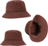 Picture of Grace Collection Heavy Brushed Cotton Bucket Hat (AH715)