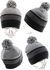 Picture of Grace Collection Pull Down Pom Pom Beanie (AH733)