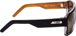 Picture of Unit Workwear Matte Black Gold Vault Polarised Sunglasses (209130030)