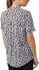 Picture of NNT Uniforms Antibacterial Petal Print Short Sleeve Tunic - Grey (CATUHU-GYT)