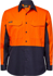 Picture of NCC Apparel Mens Hi Vis Long Sleeve Vented Rip Stop Shirt (WS6066)