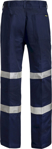 Picture of NCC Apparel Mens Classic Pleat Cotton Drill Trouser With CSR Reflective Tape (WP4006)