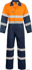 Picture of NCC Apparel Mens Hi Vis Cotton Drill Reflective Industrial Laundry Coverall (WC3056)