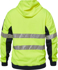 Picture of NCC Apparel Mens Hi Vis Reflective Hoodie (WT8011)