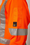 Picture of NCC Apparel Mens Hi Vis Reflective Hoodie (WT8016)