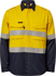 Picture of NCC Apparel Mens Torrent HRC2 Hi Vis Two Tone Open Front Shirt With Gusset Sleeves And FR Reflective Tape (FSV014A)