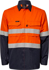 Picture of NCC Apparel Mens Torrent HRC2 Hi Vis Two Tone Open Front Shirt With Gusset Sleeves And FR Reflective Tape (FSV014A)