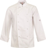 Picture of NCC Apparel Mens Lightweight Executive Long Sleeve Chef Jacket With Press Studs (CJ051)