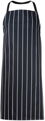 Picture of NCC Apparel Full Bib Café Stripe Apron (CA005)