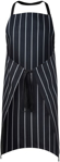 Picture of NCC Apparel Full Bib Café Stripe Apron (CA005)