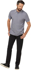 Picture of NNT Uniforms - Mens Textured Cotton Poly Short Sleeve Polo - Grey (CATJA4-GRY)