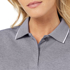 Picture of NNT Uniforms - Womens Textured Cotton Poly Short Sleeve Polo - Grey (CATUF9-GRY)