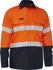 Picture of Bisley Workwear Taped Hi Vis FR Ripstop Vented Shirt - 160 GSM (BS8338T)