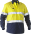 Picture of Bisley Workwear Recycled Taped Two Tone Hi Vis Drill Shirt (BS6996T)