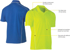 Picture of Bisley Workwear Cool Mesh Polo With Reflective Piping (BK1425)