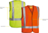 Picture of Bisley Workwear H Taped Hi Vis Vest (BV0342HT)