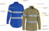 Picture of Bisley Workwear Taped Cool Lightweight Drill Shirt (BS6883T)