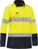 Picture of Bisley Workwear Womens Taped Hi Vis FR Ripstop Vented Shirt - 160 GSM (BL8338T)