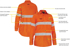 Picture of Bisley Workwear Womens Taped Hi Vis FR Ripstop Vented Shirt - 160 GSM (BL8339T)