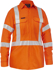 Picture of Bisley Workwear Womens X Taped Biomotion Hi Vis FR Ripstop Vented Shirt - 185 GSM (BL8439XT)