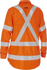 Picture of Bisley Workwear Womens X Taped Biomotion Hi Vis FR Ripstop Vented Shirt - 185 GSM (BL8439XT)