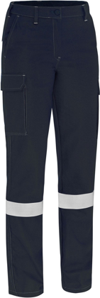 Picture of Bisley Workwear Womens Taped FR Ripstop Cargo Pant - 240 GSM (BPCL8580T)