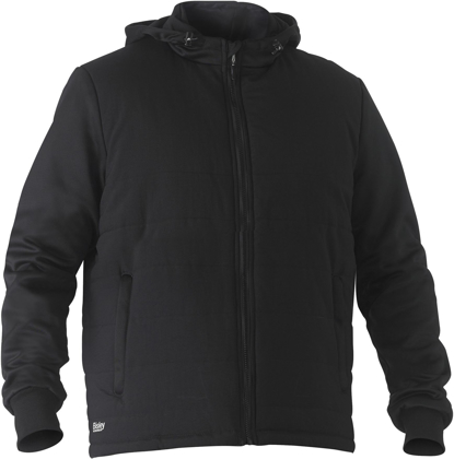 Picture of Bisley Workwear Puffer Fleece Hooded Jacket (BJ6844)