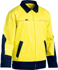 Picture of Bisley Workwear Hi Vis Drill Jacket With Liquid Repellent Finish (BJ6917)