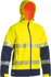 Picture of Bisley Workwear Taped Hi Vis Ripstop Bonded Fleece Jacket (BJ6934T)