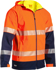 Picture of Bisley Workwear Taped Hi Vis Ripstop Bonded Fleece Jacket (BJ6934T)