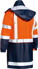 Picture of Bisley Workwear Taped Hi Vis Stretch Pu Rain Coat (BJ6935HT)