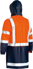 Picture of Bisley Workwear Taped Hi Vis Stretch Pu Rain Coat (BJ6935HT)