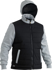 Picture of Bisley Workwear Contrast Puffer Fleece Hooded Jacket (BJ6944)