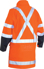 Picture of Bisley Workwear X Taped Hi Vis TTMC Stretch PU Rain Coat (BJ6955XT)