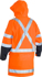 Picture of Bisley Workwear X Taped Hi Vis TTMC Stretch PU Rain Coat (BJ6955XT)