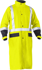 Picture of Bisley Workwear Taped Hi Vis Long Rain Coat (BJ6961T)