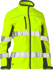 Picture of Bisley Workwear Womens Taped Two Tone Hi Vis Soft Shell Jacket (BJL6059T)